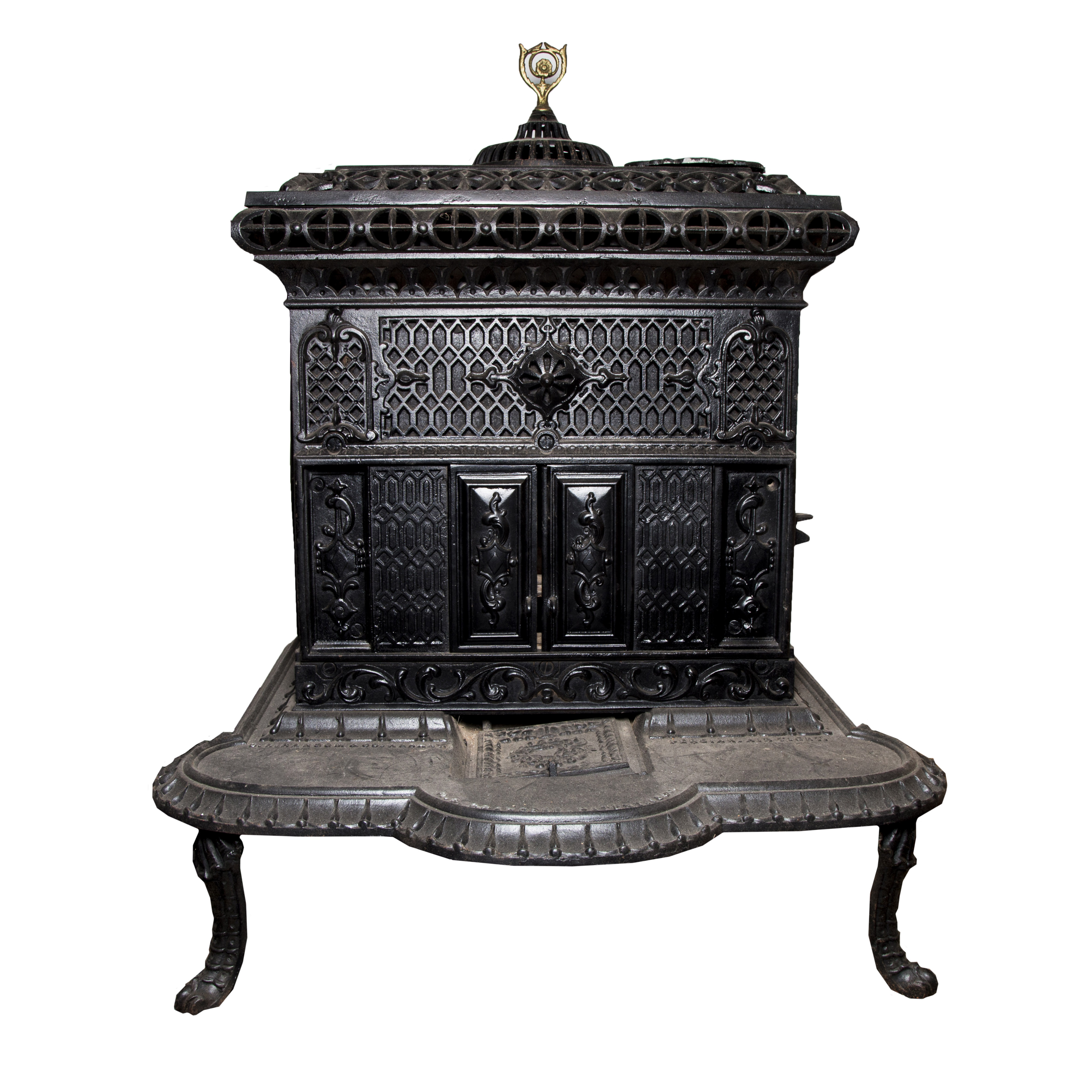 Antique "Persian Air Tight" Wood Burning Stove EBTH